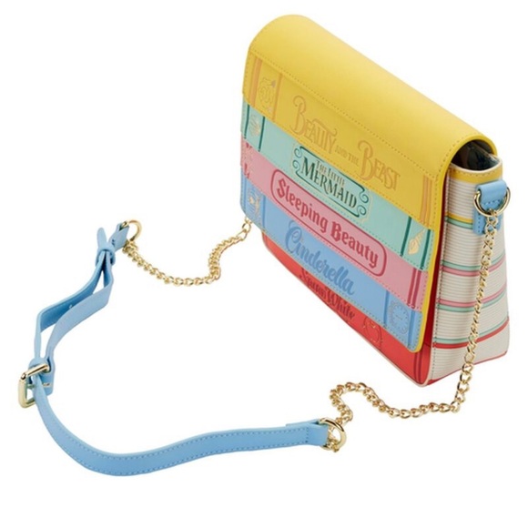 NWT Loungefly Disney Princess Books Classics Crossbody - Picture 3 of 3